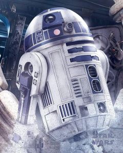 Poster Star Wars the Last Jedi R2-D2 Droid 40x50cm