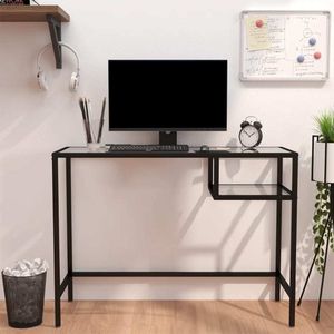 vidaXL Computertisch Transparent 100x36x74 cm Glas vidaXL Computertisch Transparent 100x36x74 cm Glas