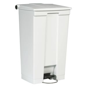 Rubbermaid Tretmülleimer Classic 87 L Weiß