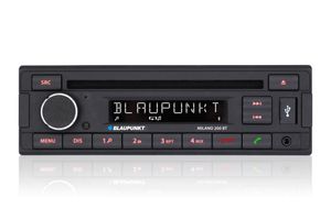 Blaupunkt Milano 200 DAB, 1-DIN Autoradio mit Bluetooth, CD Laufwerk, Equalizer und Freisprechfunktion