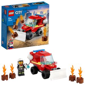 LEGO 60279 City Mini hasičské auto, hračka s hasičským autem a hasičem, malý dárek pro holky a kluky od 5 let