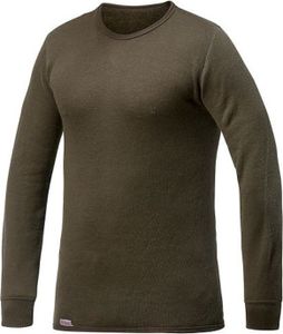 Woolpower Merino Base Layer Crewneck 200 - Tannengrün