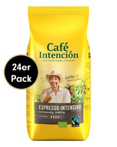 Kaffee-Sparpaket ESPRESSO INTENSIVO von Café Intención, 24x1000g Bohnen
