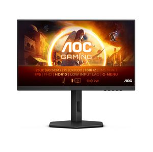 AOC 24G4X, 60,5 cm (23.8"), 1920 x 1080 Pixel, Full HD, LCD, 0,5 ms, Schwarz