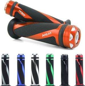 Area1 Motorrad Motorroller Griffe 2 Stück 1x 22mm + 1x 24-25mm (7/8 / 1 Zoll) Lenkergriffe Griffgummis Typ Coil Farbe Orange Area1 Motorrad Motorroller Griffe 2 Stück 1x 22mm + 1x 24-25mm (7/8 / 1 Zoll) Lenkergriffe Griffgummis Typ Coil Farbe Orange