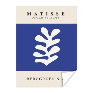 MuchoWow® Poster Blau - Formen - Abstrakt - Henri Matisse 120x160 cm - Wandbilder