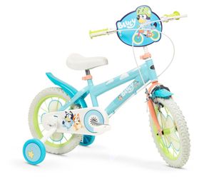 14 Zoll Kinder Mädchen Jungen Fahrrad Kinderfahrrad Rad Bike Bluey Toi