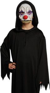Kostüm Zubehör Halbmaske Horror Clown Karneval Fasching Halloween