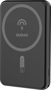 Dudao K14S kabelloser tragbarer Akku, 10 W, 5 W Magsafe, 5000 mAh, Weiß
