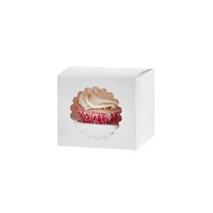1er Cupcake Box, weiß