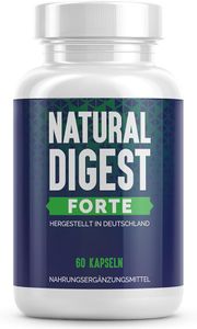 Natural Digest Forte 1x 60 Kapseln, natürliches Nahrungsergänzungsmittel für den Darm - Sehr gute Verträglichkeit