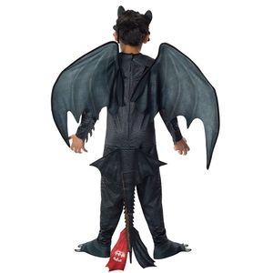 Kinder Kostüm | Ohnezahn | Gr. 98-134 | DreamWorks Dragons | Fasching Karneval , Größe:S