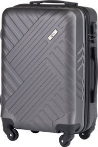 Xonic Design Reisekoffer - Hartschalen-Koffer mit 360° Leichtlauf-Rollen - hochwertiger Trolley mit Zahlenschloss in M-L-XL oder Set (Business Dark Grey M, klein)