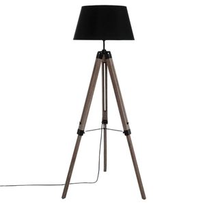 Runo Stojacia lampa čierna 145 cm