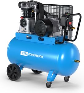 GÜDE Kompressor 700/10/100 400 Volt 2-Zylinder, 650 l/min, 10 bar, 100 l Kessel