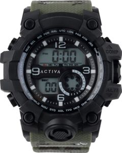 Invicta Activa Digital ACW435-004 Herren uhr - Wasserdicht - Digital - Quarzuhrwerk - Kunststoff mit schwarzen zifferblat - 54mm Invicta Activa Digital ACW435-004 Herren uhr - Wasserdicht - Digital - Quarzuhrwerk - Kunststoff mit schwarzen zifferblat - 54mm