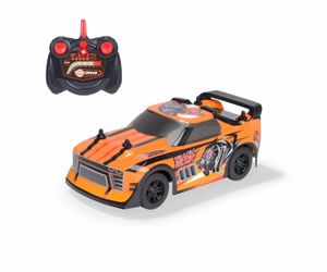 Dickie Toys - RC Auto Track Beast (orange-schwarz) - ferngesteuertes Auto für Kinder ab 6 Jahre mit Fernbedienung (2-Kanal FS, 2,4GHz) und Batterien, 15 cm, bis 6 km/h