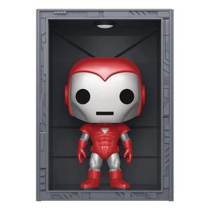 Marvel - Hall Of Armor Iron Man Model 8 Silver Centurion 1038 PX Previews Exclusive - Funko Pop! Deluxe