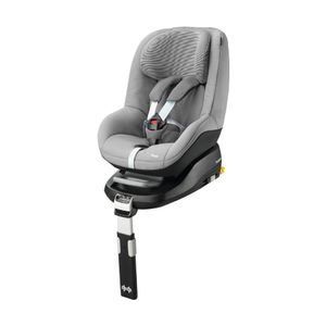 Maxi-Cosi Pearl Kindersitz mit 5 Sitz- und Ruhepositionen, Gruppe 1 Autositz (9-18 kg) nutzbar ab 9 Monate bis ca. 4 Jahre, Concrete Grey, Grau