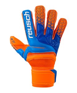 Reusch Prisma Prime S1 Evolution Finger Support Shocking Orange / Blue 9 1/2
