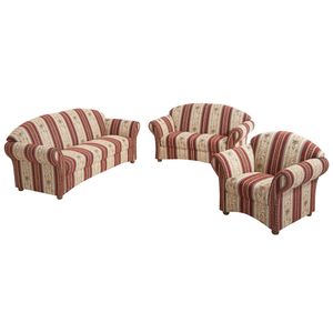 Max Winzer   Sessel - Farbe: rot - Maße: 96 cm x 86 cm x 83 cm; 2887-1100-2046823-F07