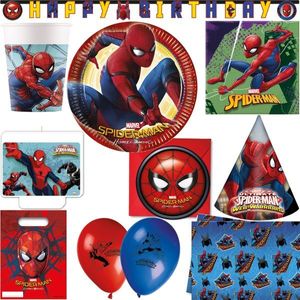 Partyset Spiderman Geburtstagsdeko Kindergeburtstag Party Deko Set Geburtstag