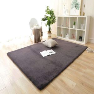 MOZATO Stockholm Fell-Teppich, Hochflor-Teppich, flauschiger Kuschel-Teppich, klassisches Design für Wohnzimmer, Schlafzimmer, Flur, anthrazit 160 x 230 cm MOZATO Stockholm Fell-Teppich, Hochflor-Teppich, flauschiger Kuschel-Teppich, klassisches Design für Wohnzimmer, Schlafzimmer, Flur, anthrazit 160 x 230 cm