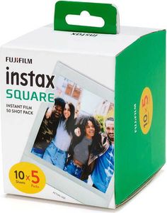 Fujifilm Instax Square Film - balenie 5 kusov na 50 instantných fotografií
