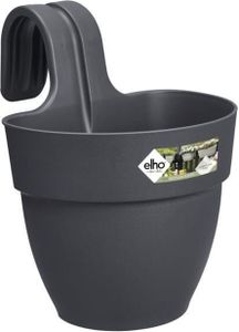 elho® Vibia campana easy Pflanzgefäß S Anthrazit zum Einhängen - Kunststoff