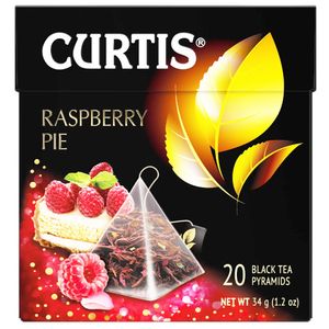 Curtis schwarzer Tee Raspberry Pie 20 Pyramidenbeutel Pyramid Tea