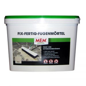 MEM Fix-Fertig Fugenmörtel sand 25 kg - Keine Ameisen, keine Pfützen, kein Un...