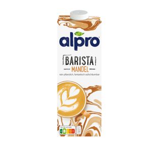 Alpro Barista Mandeldrink nussig und aufschäumbar UHT 1 Liter