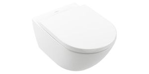 Villeroy & Boch Subway 3.0 - Závěsné WC se sedátkem SoftClosing, TwistFlush, CeramicPlus, alpská bílá 4670TSR1