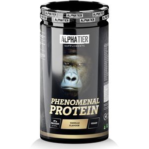 High Vegan Protein Pulver - Proteinpulver mit BCAAs - Phenomenal Protein 1300g - Vanilla Geschmack