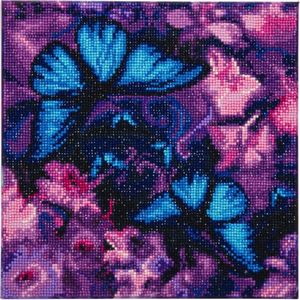 Crystal Art Schmetterlinge 30x30 cm
