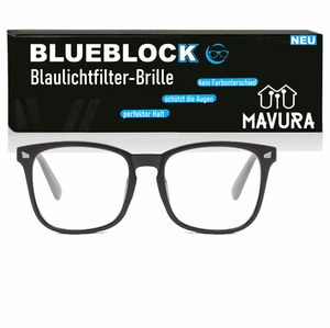 BLUEBLOCK Blaulichtfilter Brille Computer Fernsehen Anti Blaulicht Lesebrille