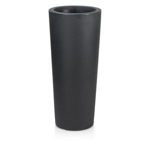 Pflanzkübel CONO 90 Kunststoff, Maße: 40x40x90 cm (L/B/H), Farbe: anthrazit matt