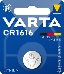 VARTA Lithium Knopfzelle "Electronics" CR1616 3 Volt