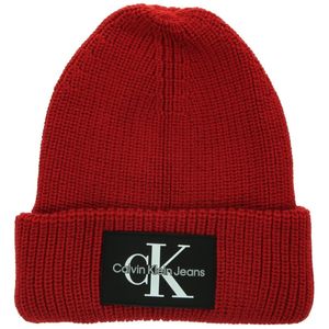 Calvin Klein Čepice Monologo Patch Beanie, K60K607383XL6