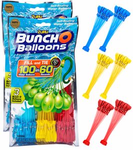 ZURU Bunch O Balloons - 210 Stück - selbstschließende Wasserbomben MIXED