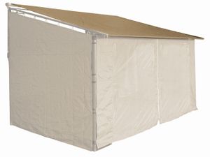 Ersatzdach Roll Pavillon 3x4m 280g/m2 Pavillondach Markise Ersatzbezug Sand