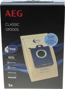 AEG Zubehör 5x s-bag® Classic Staubsaugerbeutel GR200S