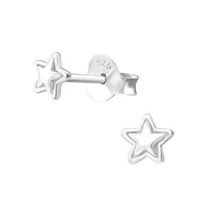 Kinderohrstecker: Kinder Ohrringe Silber 925 „Stern“