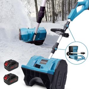 Kabellose tragbare elektrische Schneefräse, Schneeräumwerkzeug, dreifach faltbare Schneeschaufel, zusätzlicher Griff, 21V Schneeräumgerät, 2 Batterien Kabellose tragbare elektrische Schneefräse, Schneeräumwerkzeug, dreifach faltbare Schneeschaufel, zusätzlicher Griff, 21V Schneeräumgerät, 2 Batterien