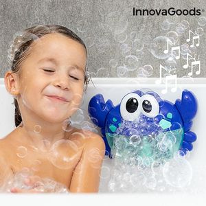 GKA Musik Krabbe mit Badeseifenblasen Spielzeug für Badewanne Pool Musik Seifenblasen Seifenblasenspiel Musikkrabbe