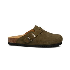 SCHOLL Damenschuhe Pantoletten FAE - khaki, Größe:38 EU