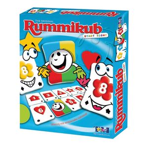 Rummikub junior Brettspiel polnische Bedienungsein das auf der ursprünglichen Rummikub-Version basiert
