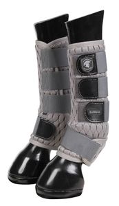 LeMieux Gamaschen Gladiator Mesh Fly Boots 5824 Farbe Grey/Black Gr??e M
