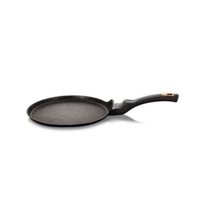 Berlingerhaus Pan für Pfannkuchen mit Marmoroberfläche 28 cm Schwarz Silber Kollektion BH-7137