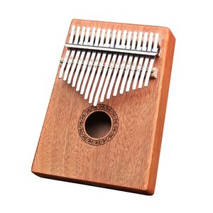 17-Tasten Holz Finger Kalimba Mbira Daumen Klavier Musikinstrument Kinder Geschenk-MD-1710